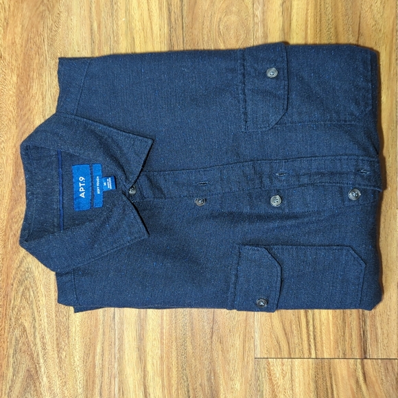Apt. 9 Other - Apt. 9 Men's Navy Blue Flannel. Medium.